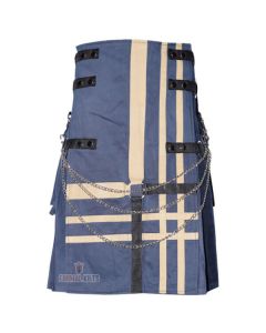 Fashion Cotton Hybrid Utility Kilt Front