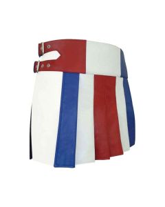 Fashion Gladiator Leather Kilt