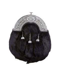Full Dress With Black Rabbit Fur Sporran