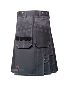 Grey Heavy Duty Working Kilt