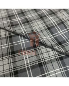 hamilton grey tartan fabric