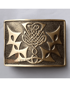Highland Thistle Kilt Belt Buckle