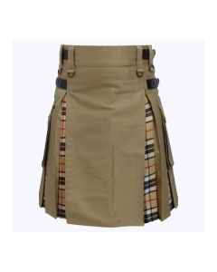 Indigo Hybrid Kilt For Men