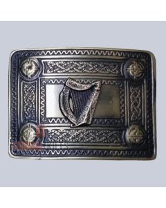 Irish Harp Kilt Belt Buckle