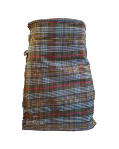 Kennedy Weathered Tartan Kilt Front
