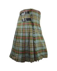 Kennedy Weathered Tartan Kilt Front
