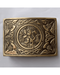Lion Rampant Kilt Belt Buckle
