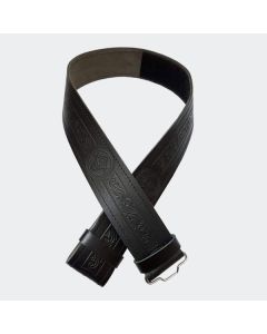 Masonic Black Kilt Belt