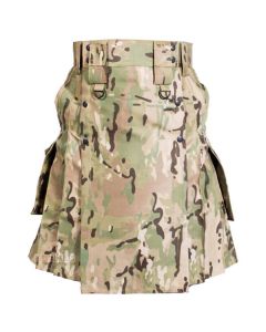 Multicam Tactical Utility Kilt Front