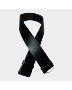 Plain Black Kilt Belt