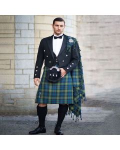 Prince Charlie Full Kilt Outfit for Wedding - Made to Measure