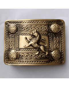 Rampant Lion Kilt Belt Buckle