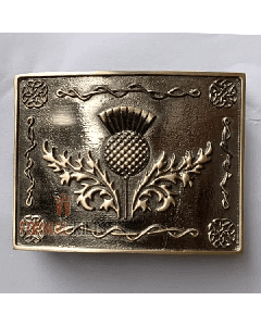 Scottish Thistle Kilt Belt Buckle