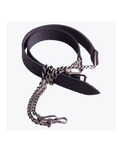 Horse Hair Sporran With Antique Silver Chrome