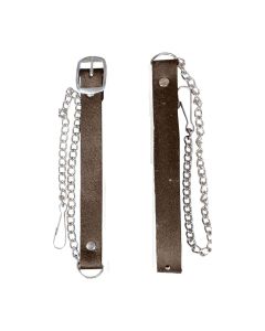 grey rabbit fur sporran