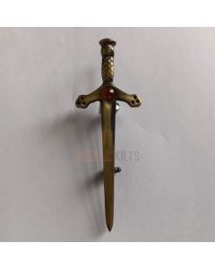 Stone Head Kilt Pin