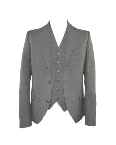 Tailored Grey Argyll and Waistcoat Set