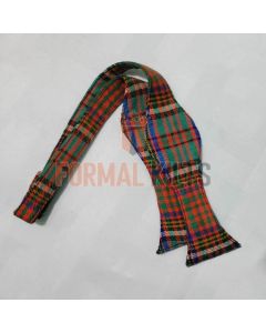 Tartan Bow Tie Self Tie