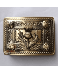 Thistle Kilt Belt Buckle