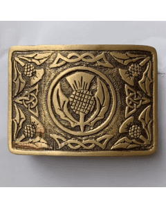 Thistle Kilt Buckle