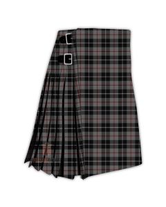 thompson grey muted tartan kilt