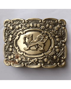 Walsh Dragon Kilt Belt Buckle