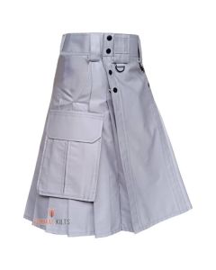 White Tactical Kilt