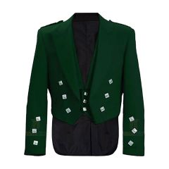 green prince charlie jacket waistcoat
