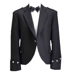 Black Argyl Jacket and Vest