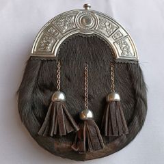 Black Full Dress Sporran