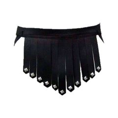 Leather Briefs Kilt Black