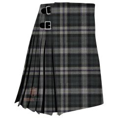 Black Scottish National Tartan Kilt