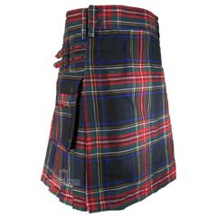 Black Stewart Kilt