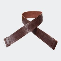 Celtic Brown Kilt Belt