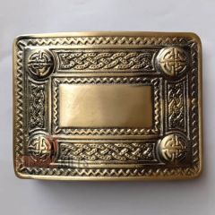 Celtic Knot Kilt Belt Buckle