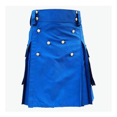 royal blue deluxe utility kilt