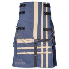 Fashion Cotton Hybrid Utility Kilt Front