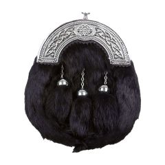 Full Dress With Black Rabbit Fur Sporran