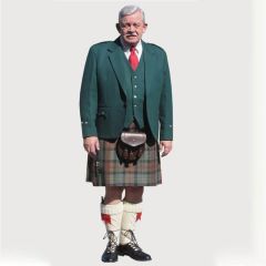 green kilt outfit-made to measure