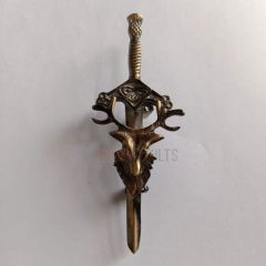 Highland Stag Head Kilt Pin