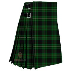MacGregor Black Tartan Kilt