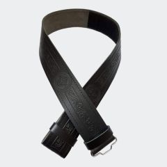 Masonic Black Kilt Belt