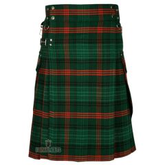 Rose Hunting Tartan Utility Kilt Front