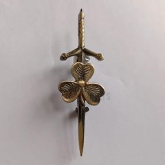 Shamrock Kilt Pin