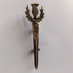 Thistle Head Kilt Pin