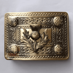 Thistle Kilt Belt Buckle