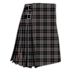 thompson grey muted tartan kilt