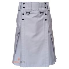 White Tactical Kilt